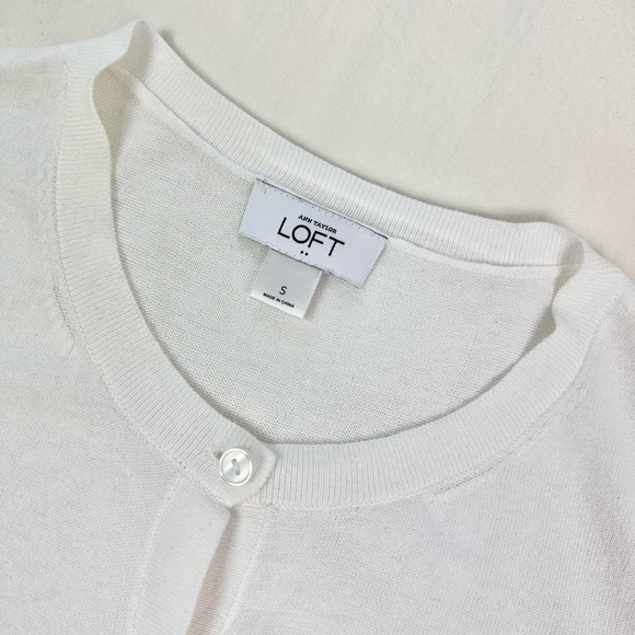 Short Sleeved Knit Cardigan - Picture 2 of 5